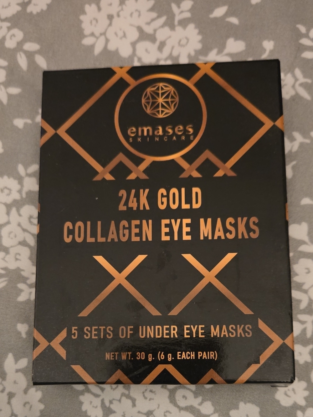 Emases 24K Gold Collagen Under-Eye Masks — Gold